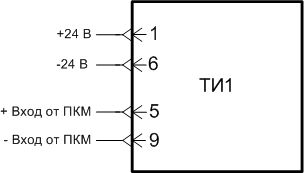 Схема подключения табла