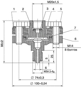 Рис. 3 Разделитель мембранный РМ-5321