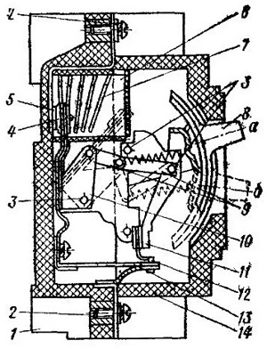 Рис.1. Общий вид выключателя автоматического А3161