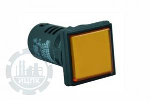 Фото арматуры светосигнальной AD22-22F желтой