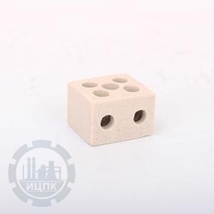 Керамические термостойкие клеммные колодки 2х2,5 - фото