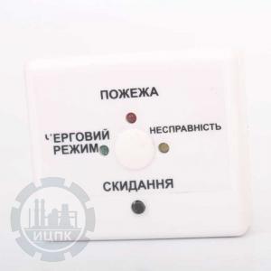 Лицевая панель МУШ-6М модуля согласования шлейфов